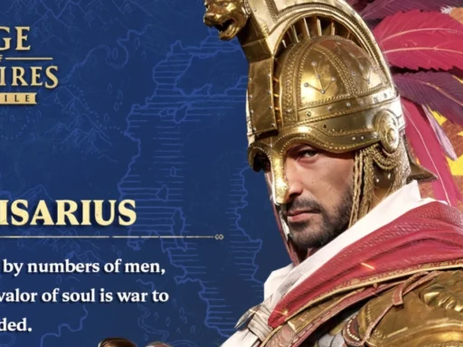 age of empires mobile best belisarius build