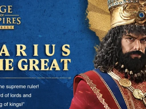 age of empires mobile best darius the great build 2025