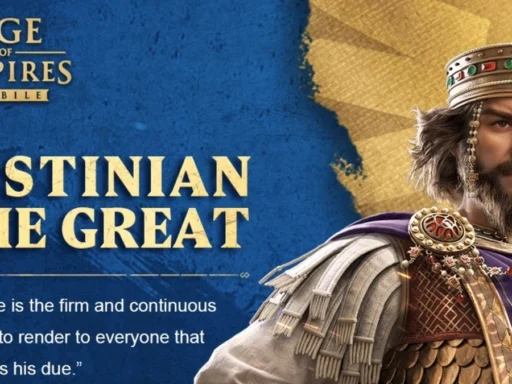 age of empires mobile best justinian the great build