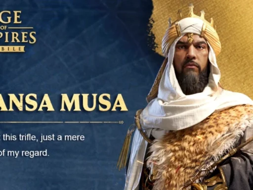 age of empires mobile best mansa musa hero build
