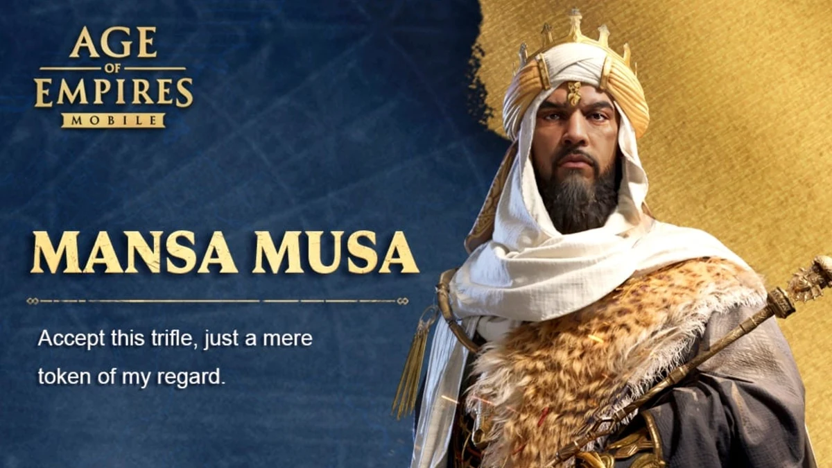 age of empires mobile best mansa musa hero build