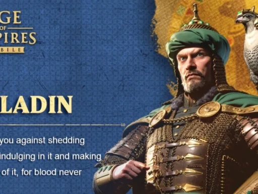 age of empires mobile best saladin build