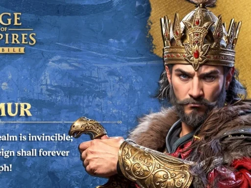 age of empires mobile best timur build