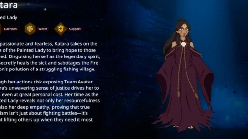 avatar katara painted lady build
