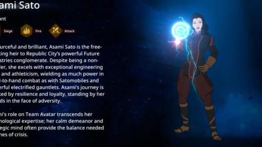 avatar realms collide best asami sato build