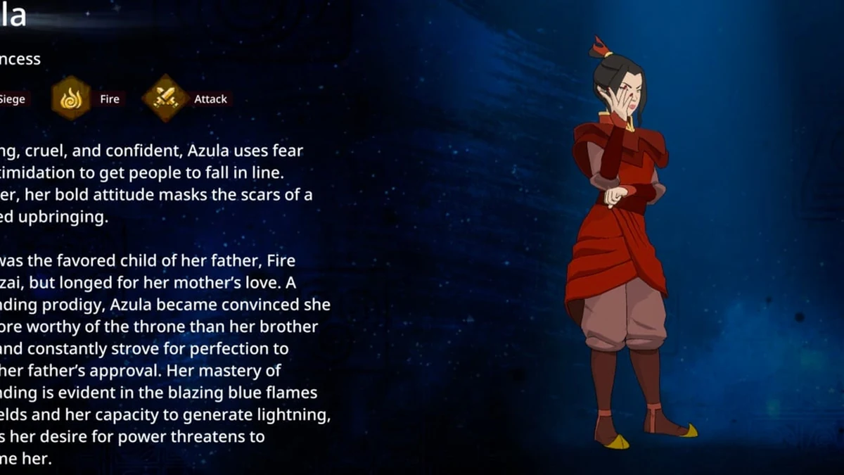 avatar realms collide best azula build