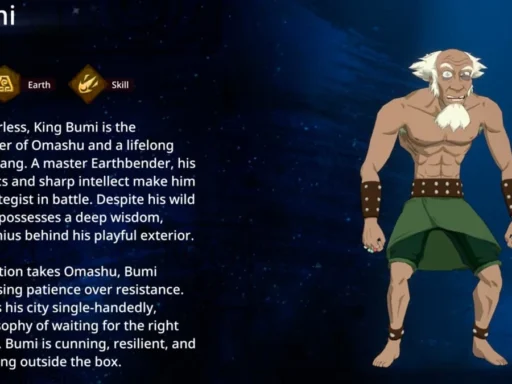 avatar realms collide best king bumi build