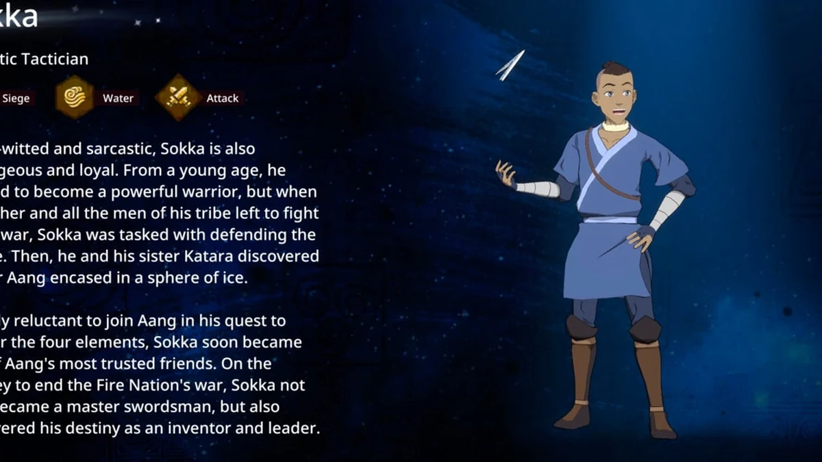 avatar realms collide best sokka build