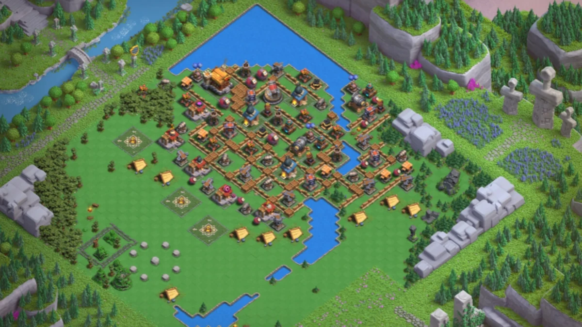 barbarian camp level 4 june 2024 layout