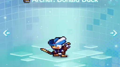 best archer donald duck build in disney pixel rpg