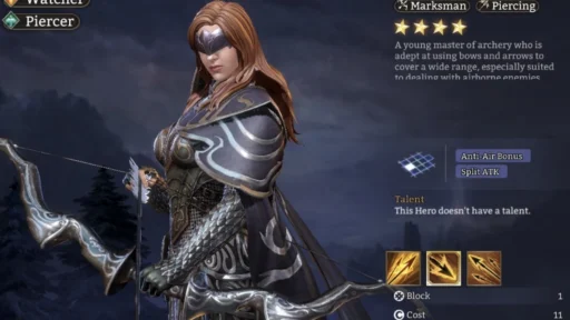 best brienne build in watcher of realms