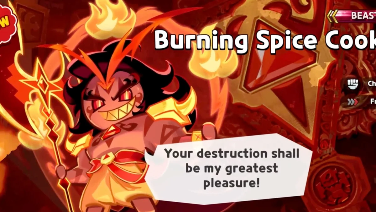 best burning spice cookie build