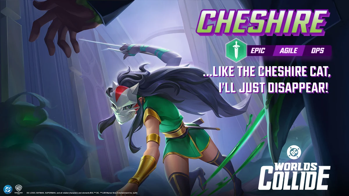 best cheshire build in dc worlds collide