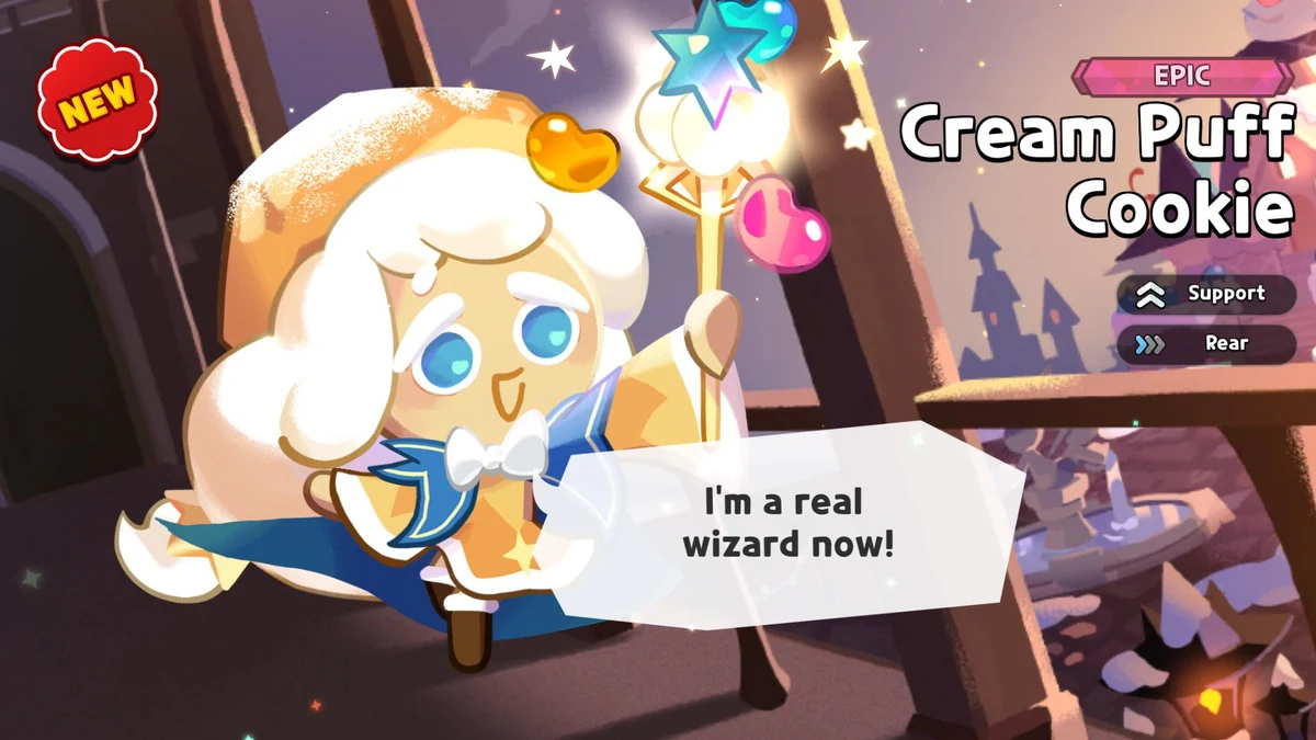 best cream puff cookie build