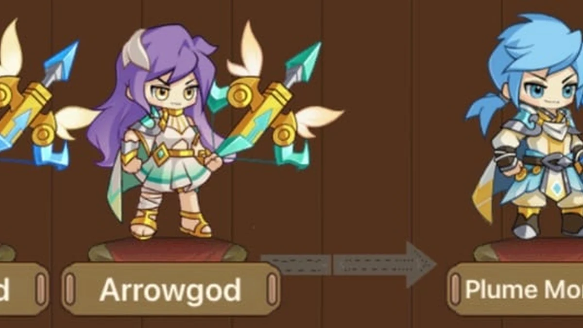 best dual arrowgod plume monarch class build in legend of mushroom