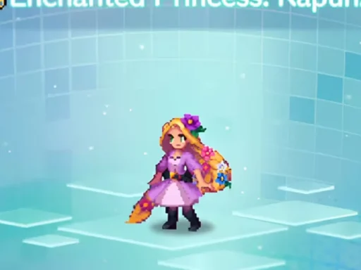 best enchanted princess rapunzel build in disney pixel rpg