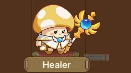 best healer class build in legend of mushroom
