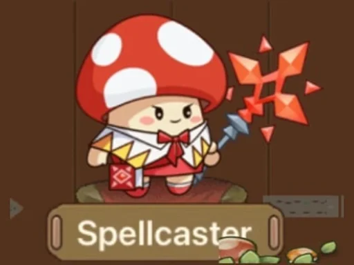 best spellcaster class build in legend of mushroom