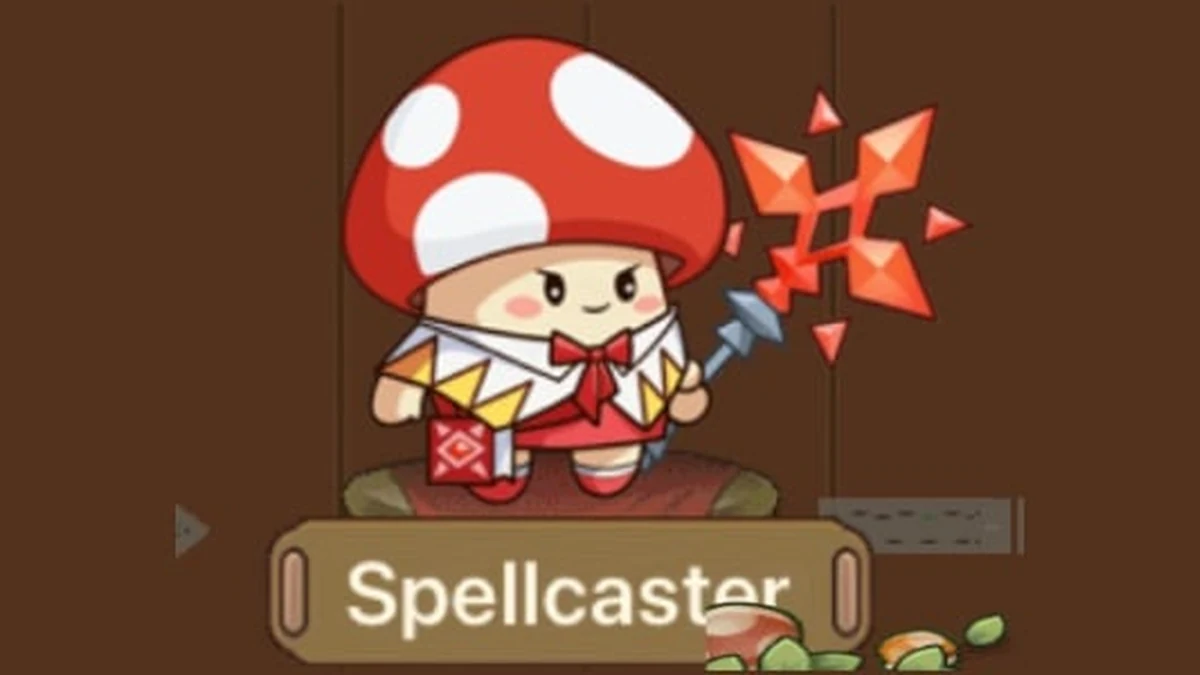 best spellcaster class build in legend of mushroom