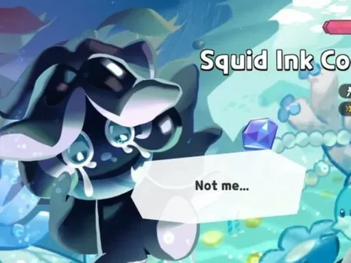 best squid ink cookie build