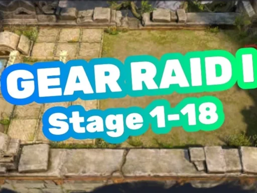 best teams for gear raid 1 stage 1-18