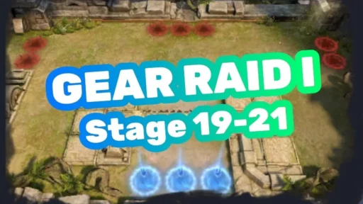 best teams for gear raid 1 stage 19-21