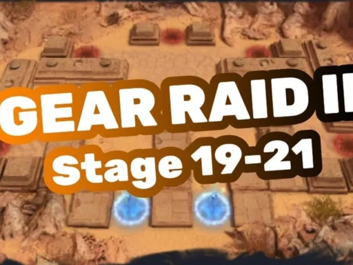 best teams for gear raid 2 stage 19-21