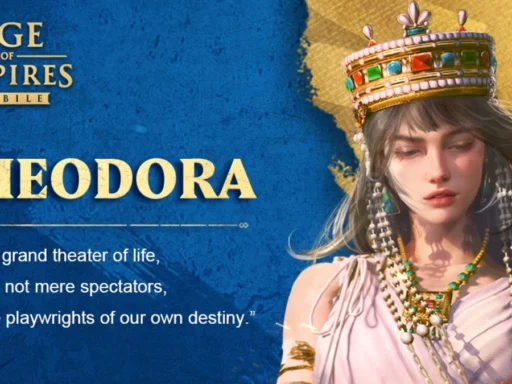 best theodora build in age of empires mobile