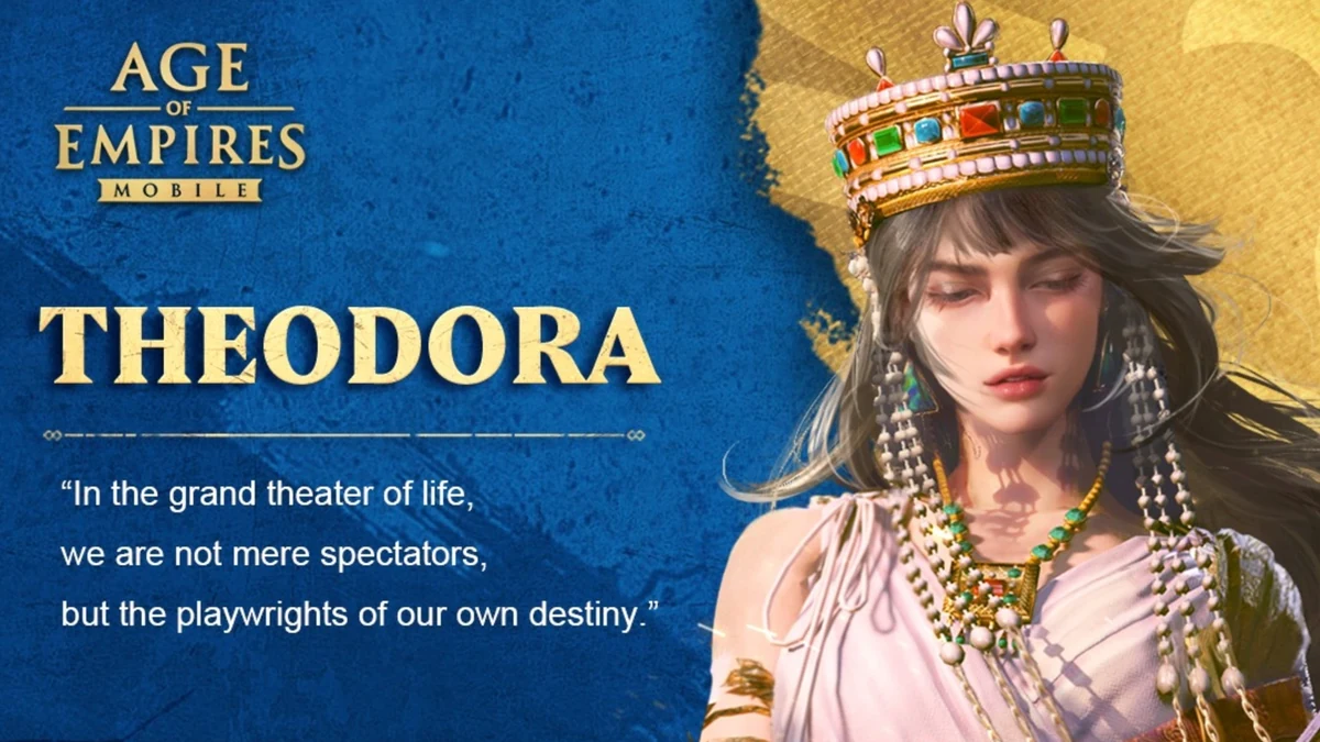 best theodora build in age of empires mobile