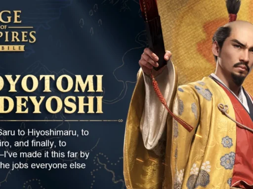best toyotomi build in age of empires mobile