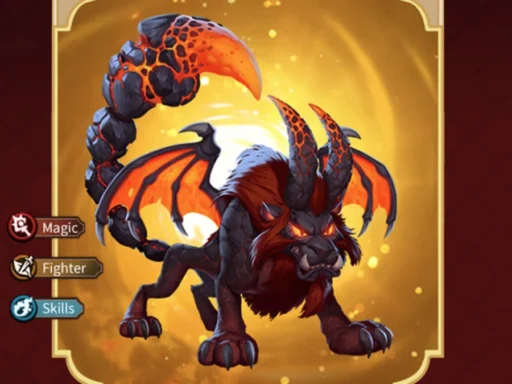 call of dragons best flaming manticore build