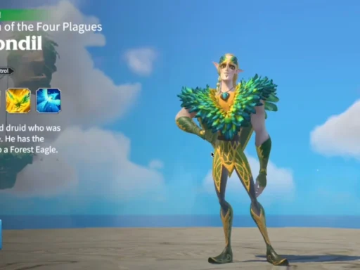 call of dragons best forondil build