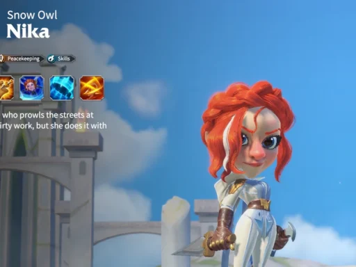 call of dragons best nika builds