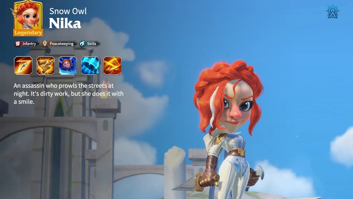 call of dragons best nika builds