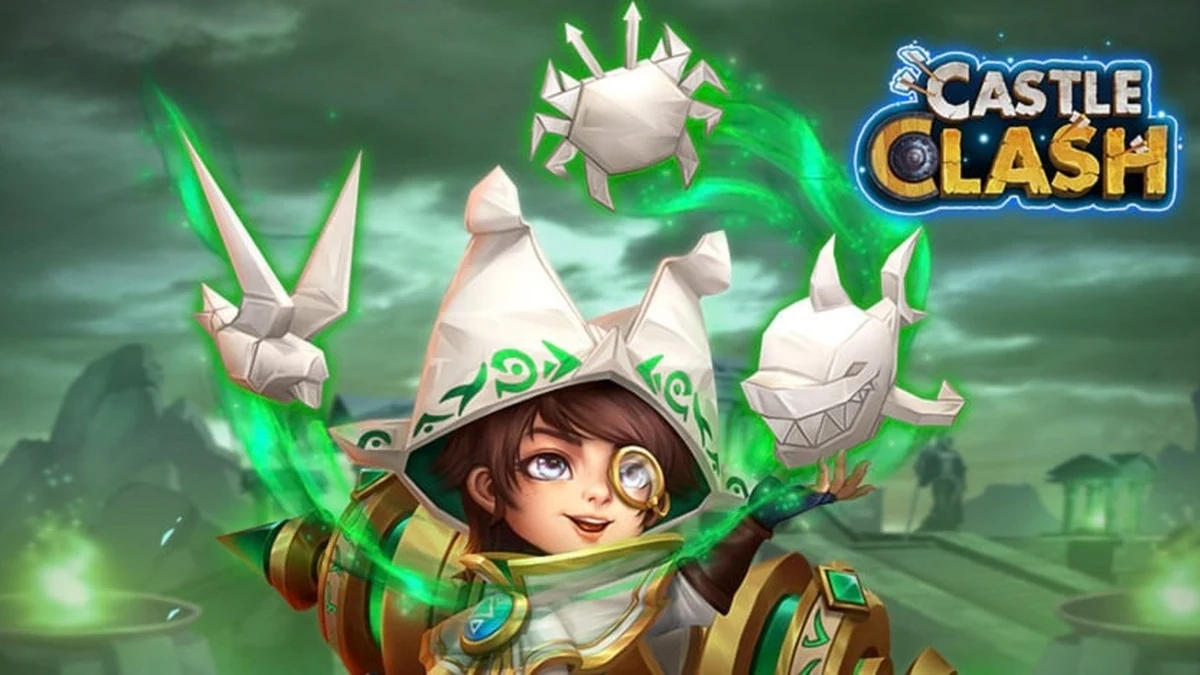 castle clash best origamist build