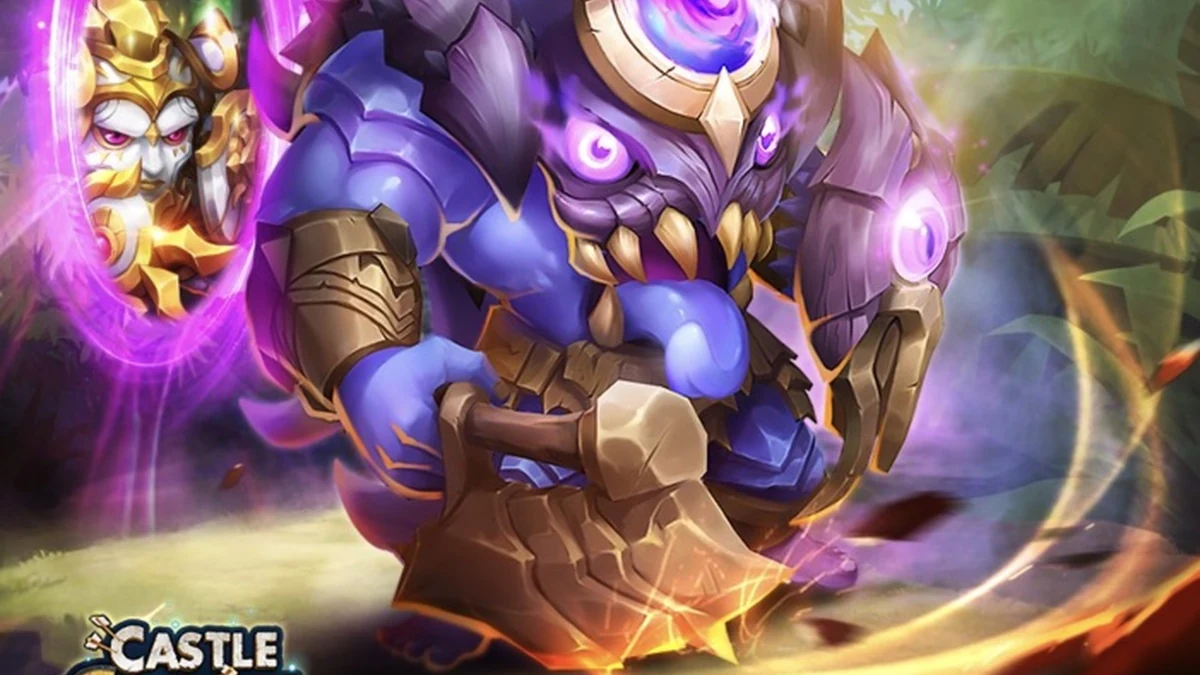 castle clash primeval golem build