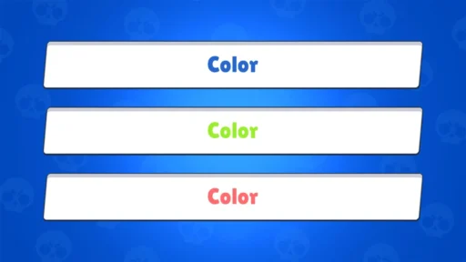 colored names in brawl stars