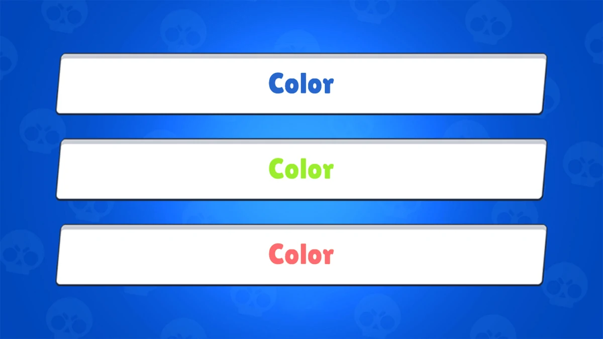colored names in brawl stars