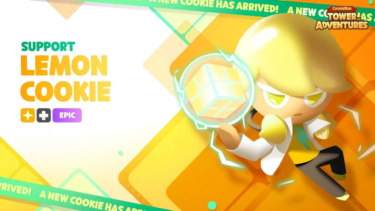 cookierun tower of adventures best lemon cookie build