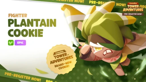 cookierun tower of adventures best plantain cookie build