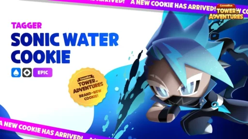 cookierun tower of adventures best sonic water cookie build