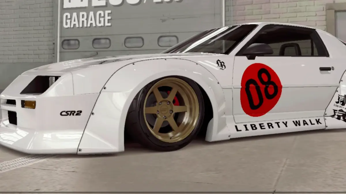 csr2 Chevrolet LB-Works Camaro IROC Z28 best tune and shift pattern