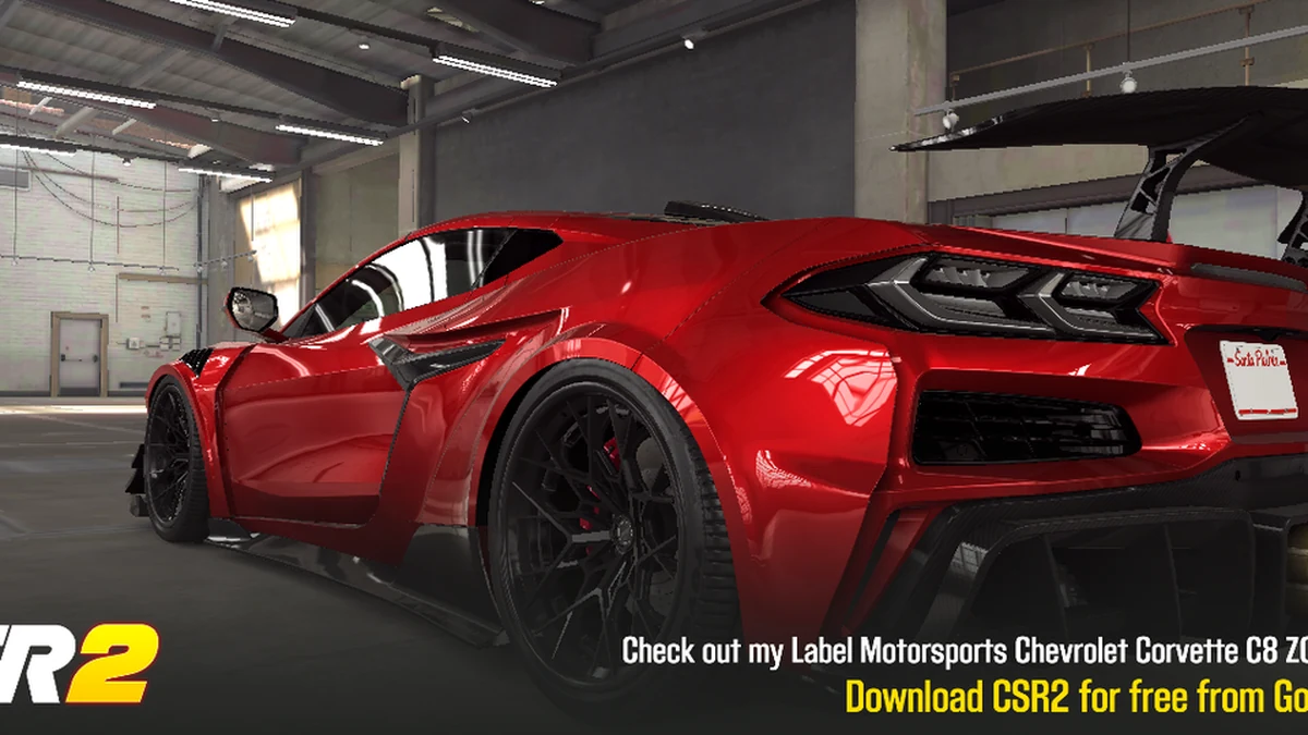 csr2 Label Motorsports Corvette C8 Z06 best tune and shift pattern