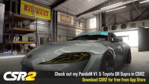 csr2 Toyota PandeM V1 GR Supra tune and shift pattern