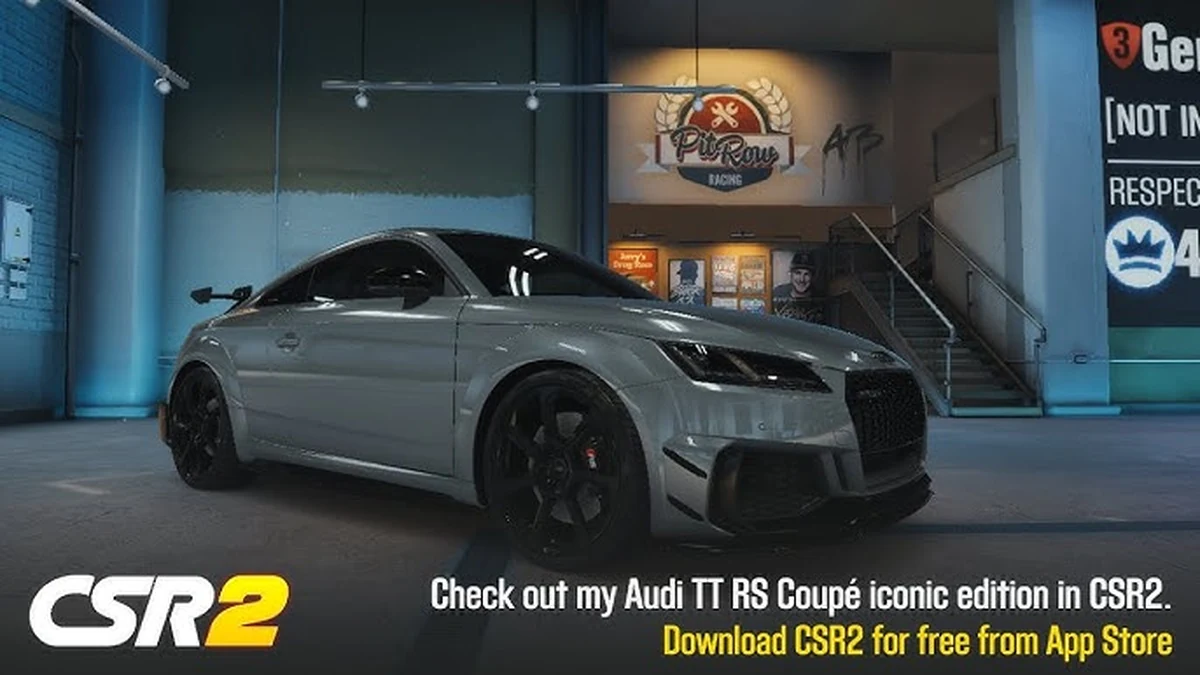 csr2 audi tt rs iconic edition best tune and shift pattern