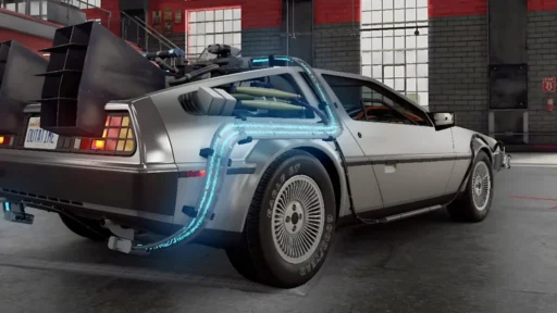 csr2 back to the future time machine