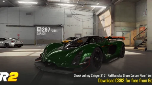 csr2 czinger 21c rattlesnake best tune and shift pattern