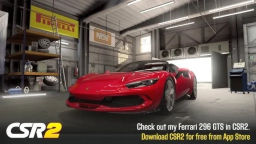 csr2 ferrari 296 gts tune and shift pattern