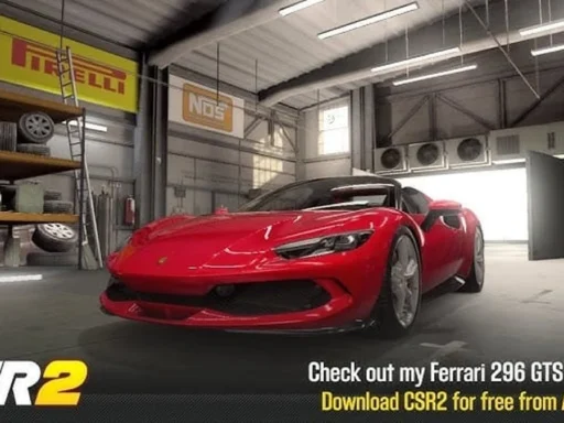 csr2 ferrari 296 gts tune and shift pattern