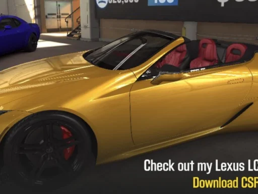 csr2 lexus lc 500 convertible best tune and shift pattern